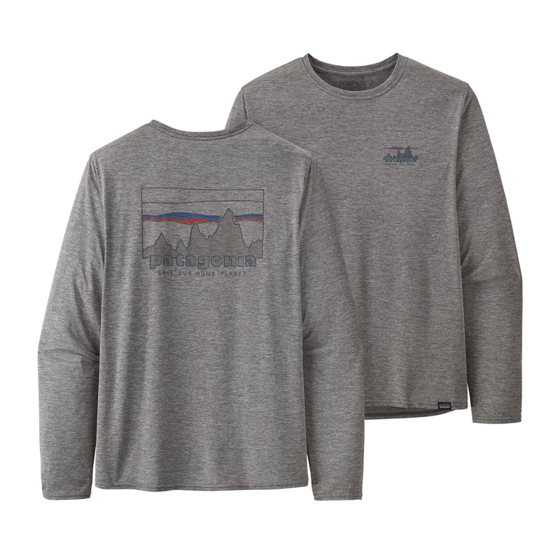 Patagonia 45190 M's Cap Cool Daily Graphic Long Sleeve