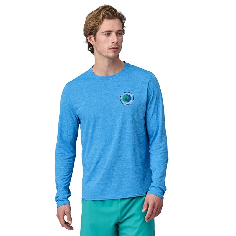 Patagonia 45190 M's Cap Cool Daily Graphic Long Sleeve