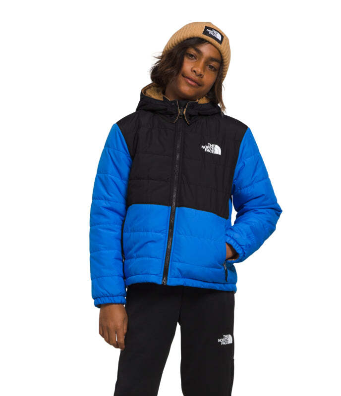 The North Face NF0A82XY Boy's Reversible Mt Chimbo Full Zip Hooded Jacket