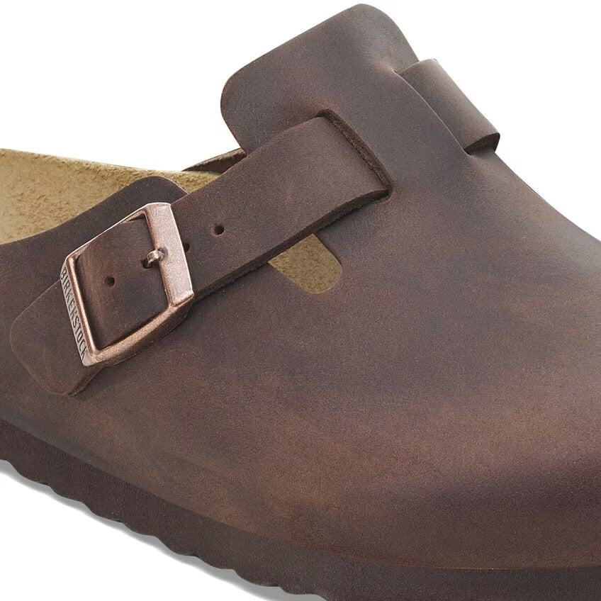 Birkenstock Boston Soft Footbed - Habana Oiled Leather 159711/3