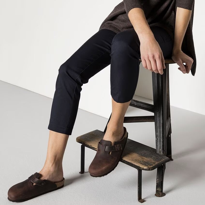 Birkenstock Boston Soft Footbed - Habana Oiled Leather 159711/3