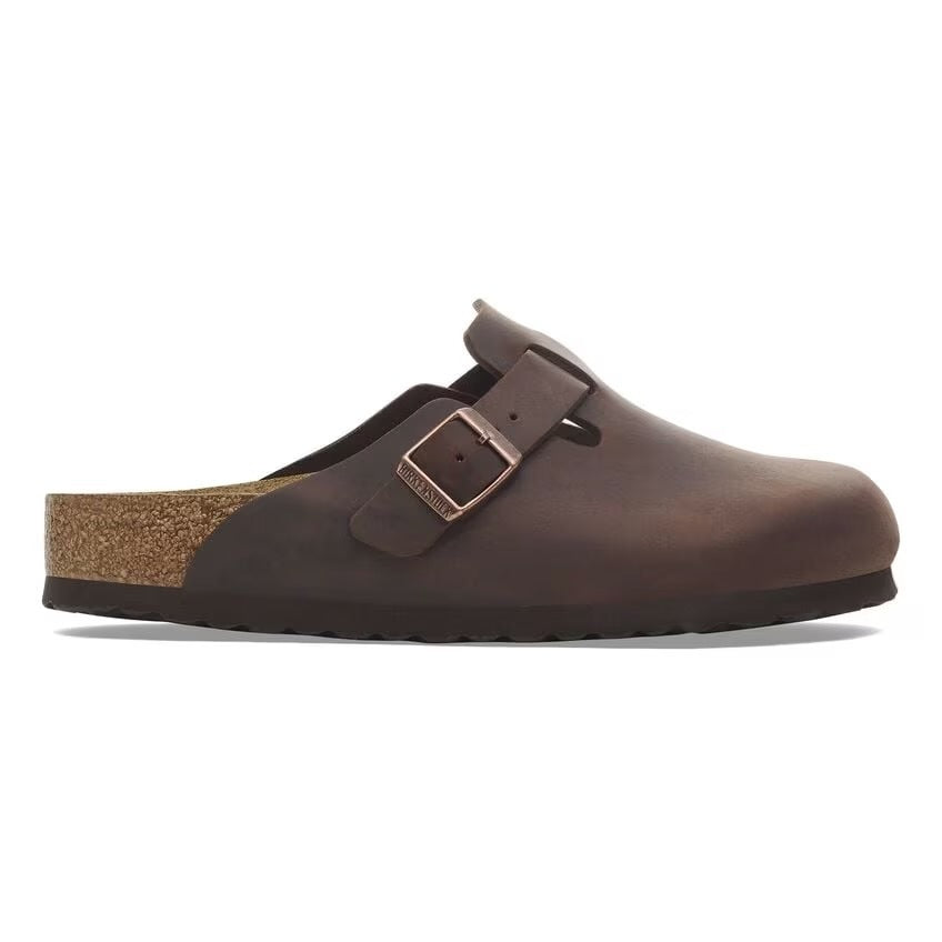 Birkenstock Boston Soft Footbed - Habana Oiled Leather 159711/3