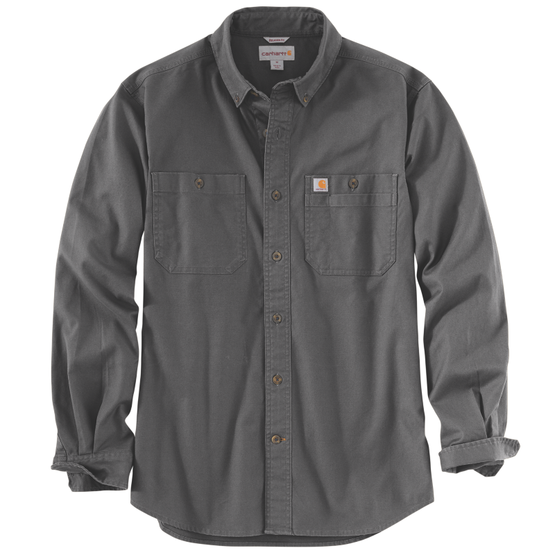 Carhartt 103554 Men's Rugged Flex Rigby LS Work Shirt