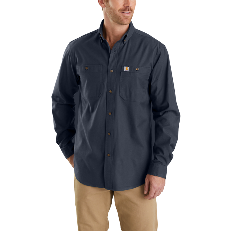 Carhartt 103554 Men's Rugged Flex Rigby LS Work Shirt