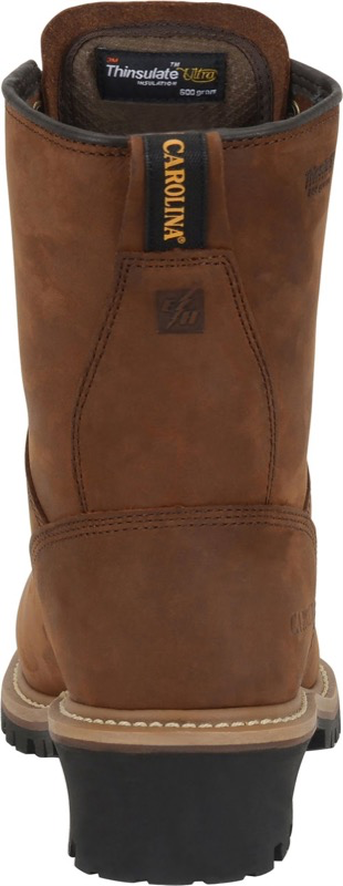CAROLINA CA5821 Steel Toe 8in Insulated Logger