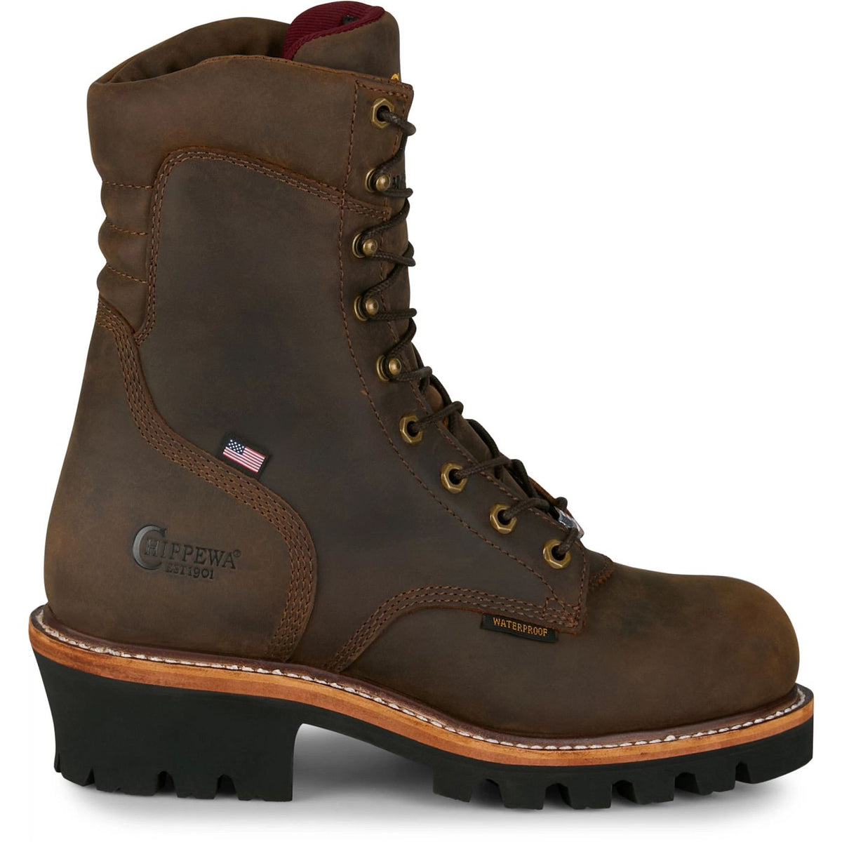 Chippewa-SL5408-SUPER LOGGER-USA made-Ins 400g,Wtp