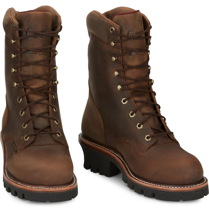 Chippewa 59405 Super DNA 9in,WP,SteelToe,400g , Logger