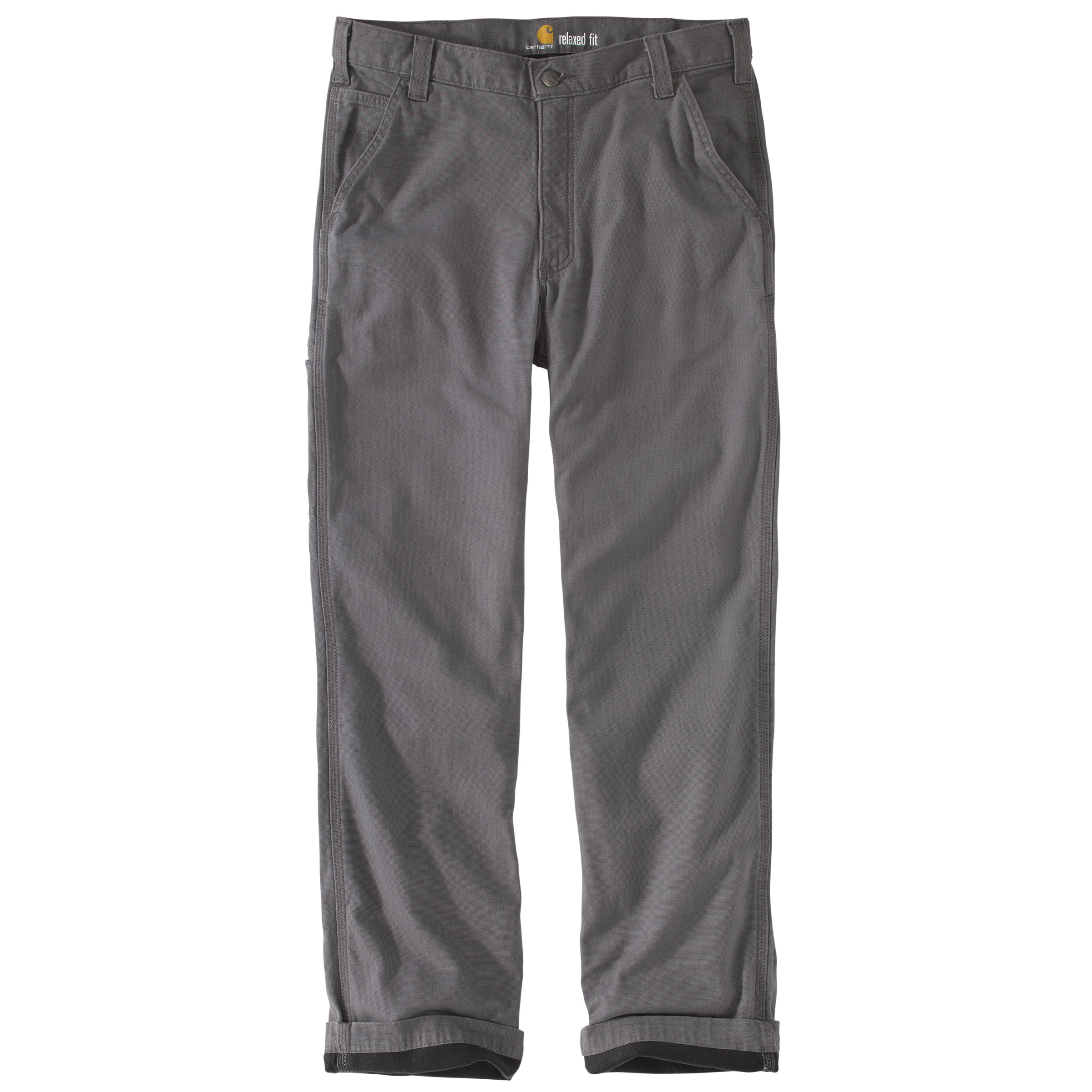 Carhartt 103342-039 Rugged Flex Rigby Lined Dungaree - Gravel Grey