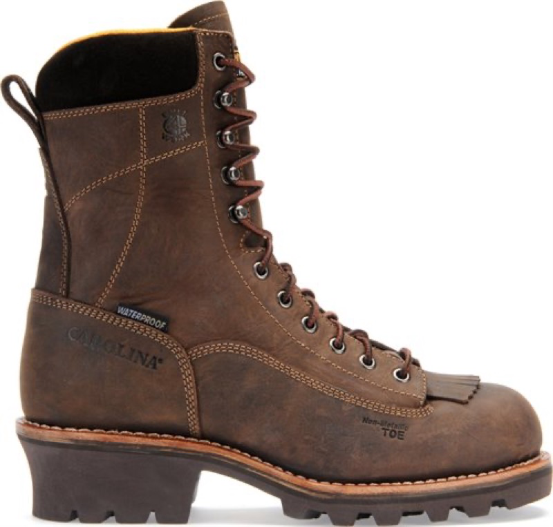 Carolina CA7022 Ms 8in Waterproof Lace-to-Toe Logger