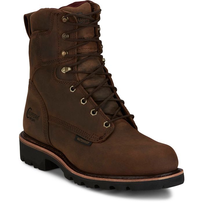 Chippewa 59416 8in,WP,400g Brown