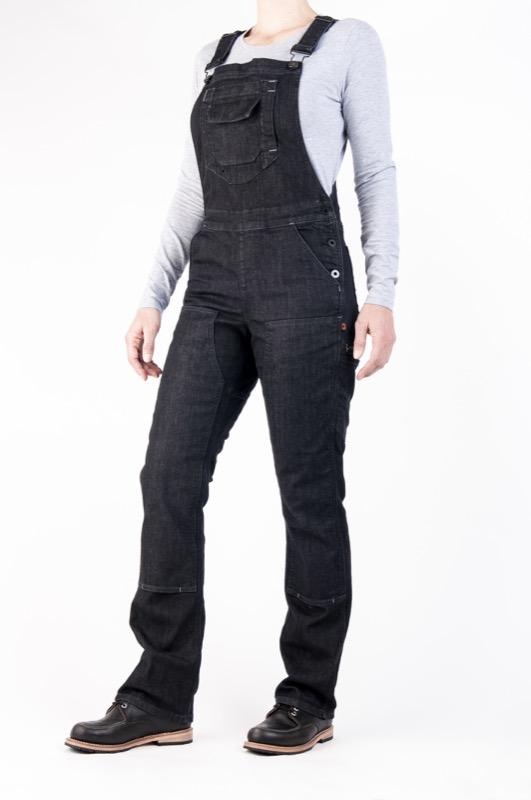 Dovetail DWF18O1D-001 W's Freshley Overall in Heathered Black