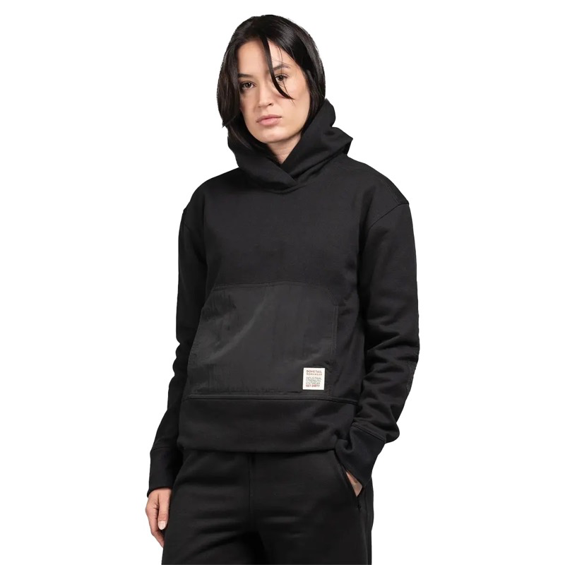 Dovetail Flagger Fleece Hoodie - Black - H02-001