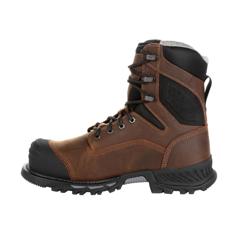 Georgia Boot GB00285 Rumbler 8in Comp Toe - Brown