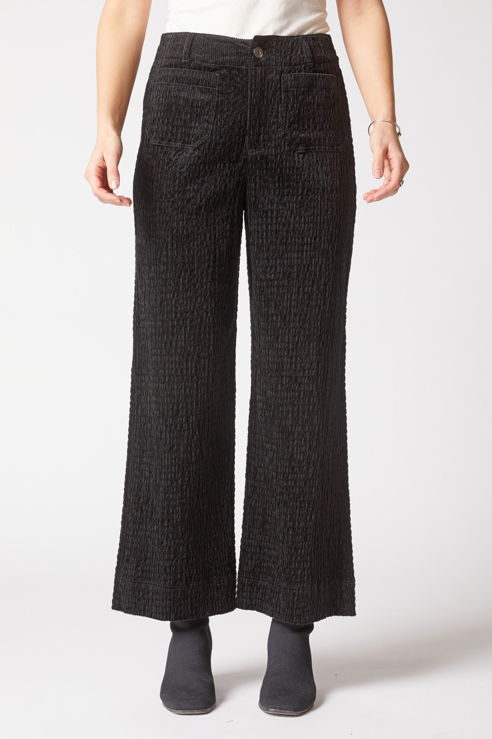 Habitat 45465 Rustic Stretch Cord Patch Pocket Ankle Pant