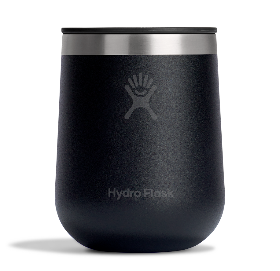 HydroFlask - 10oz Ceramic Wine Tumbler - Black