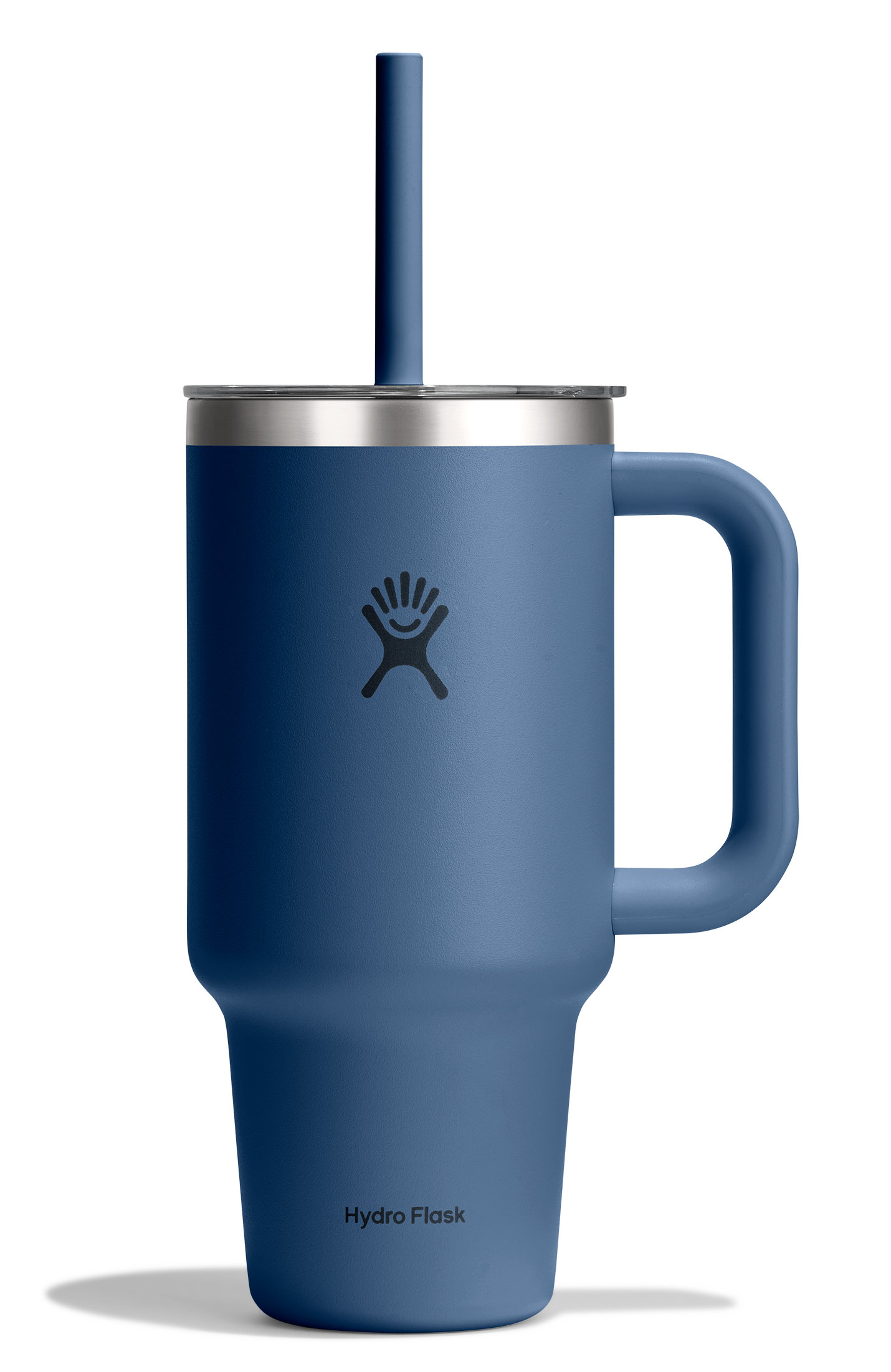 HydroFlask - 32oz Travel Tumbler Clear Lid - Harbor Blue