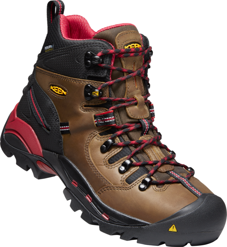 Keen Utility 1007024 Pittsburgh Steel Toe - Bison Brown