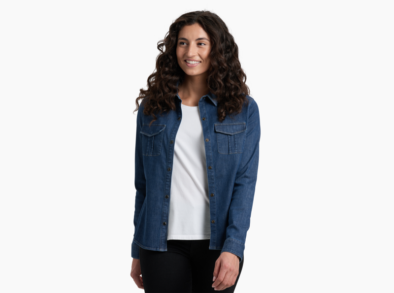 Kuhl 8177 Women's Josie Denim Shirt