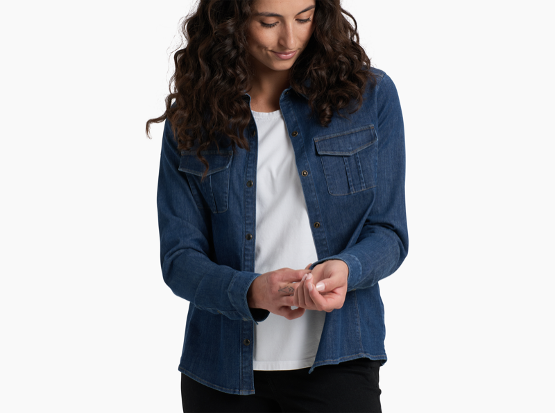 Kuhl 8177 Women's Josie Denim Shirt