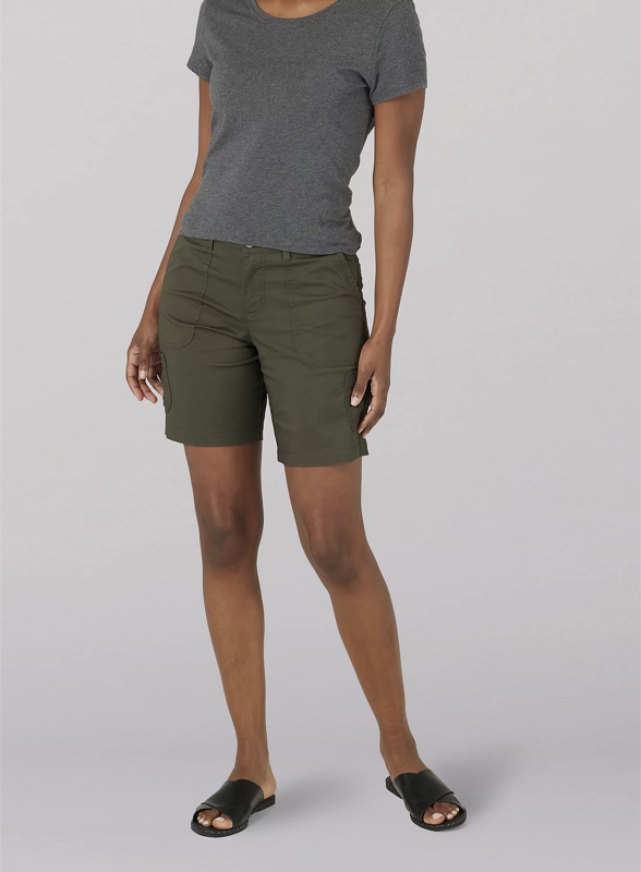 LEE-231-4349 FLEX-TO-GO CARGO BERMUDA FR OLIVE