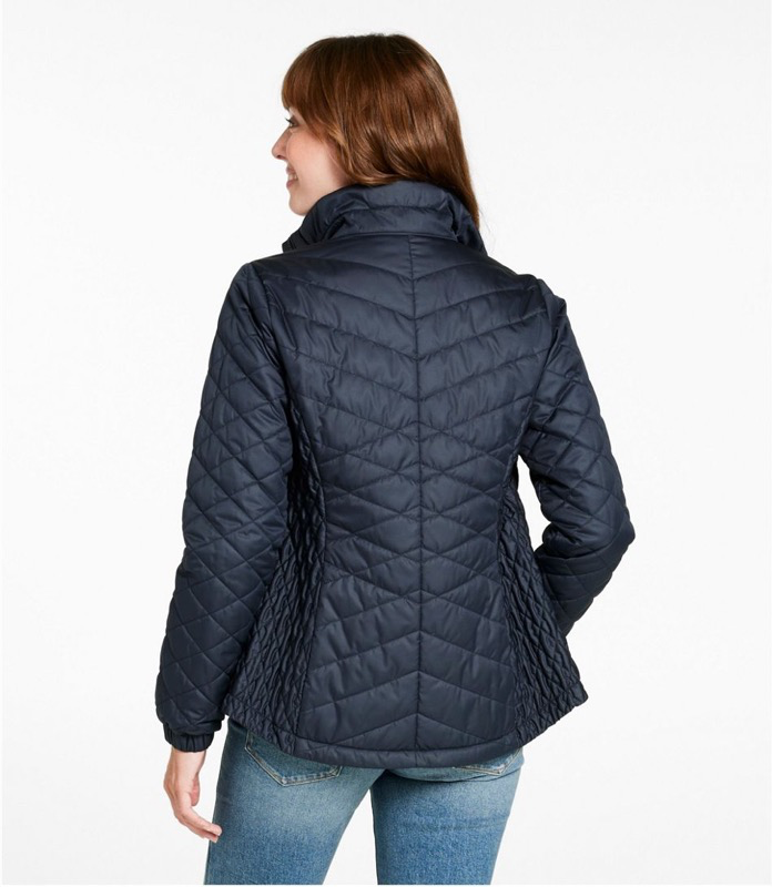 LL Bean 510339 Wmns Fleece lined Primaloft Jacket