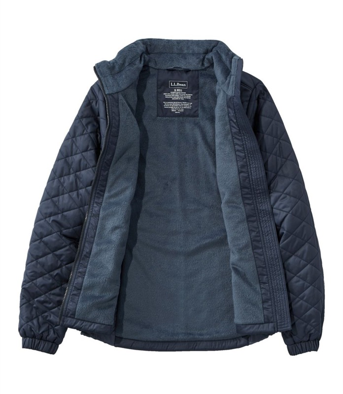LL Bean 510339 Wmns Fleece lined Primaloft Jacket