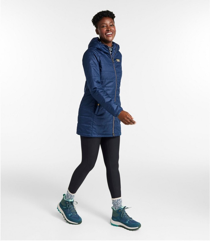 LL Bean 520157 Wmns Mtn Classic Puffer Coat