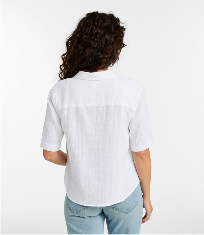 LL Bean Cloud Gauze Polo Women's Regular - 524680