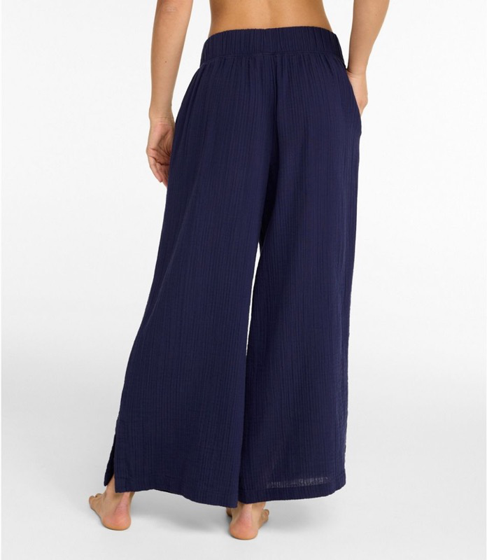 LL Bean Cloud Gauze Wide-Leg Pant Women's Regular - 523514