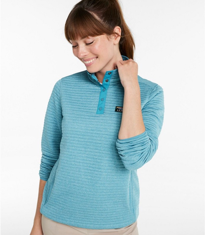 LL Bean Ws Airlight Knit Pullover - 506463