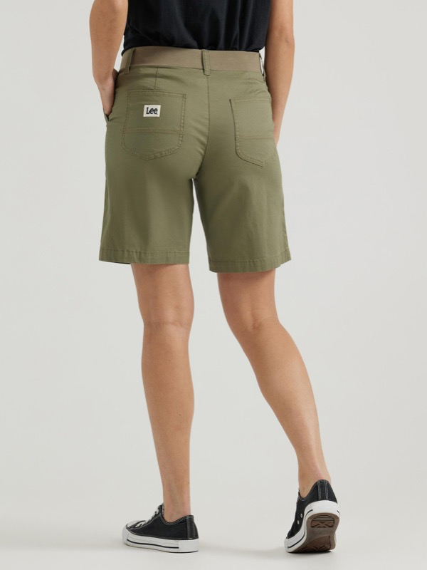 Lee 234-6815 Ws ULC Flex-to-go Bermuda Short - Deep Lichen Green