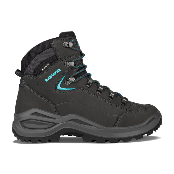 Lowa Renegade EVO GTX Mid Womens - asphalt/turquoise