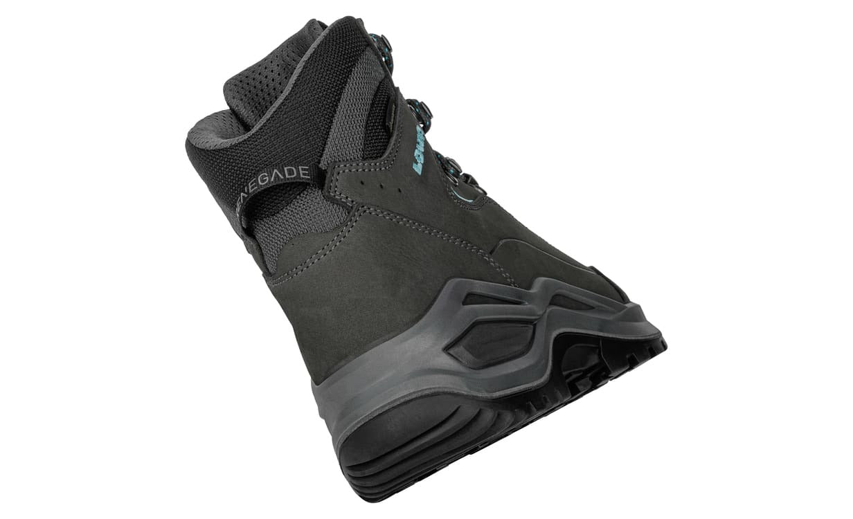Lowa Renegade EVO GTX Mid Womens - asphalt/turquoise