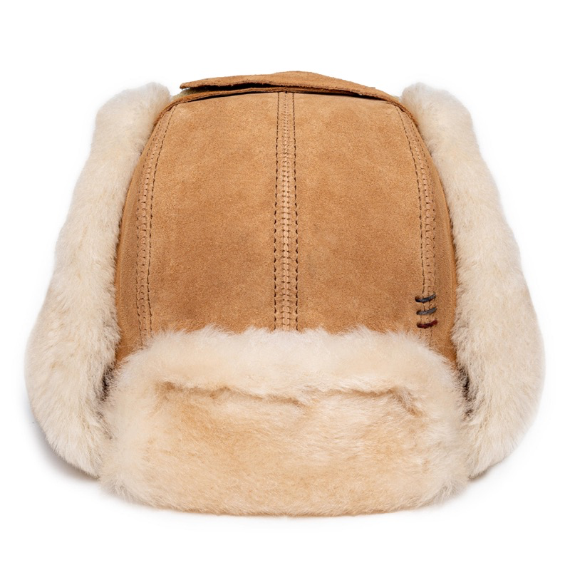 Minnetonka 9251 Sheepskin Bomber hat Golden Tan