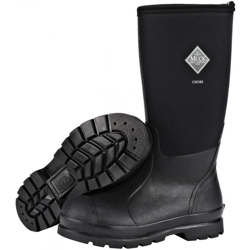 Muck Boots CHH000A CHORE BOOT HI BLACK