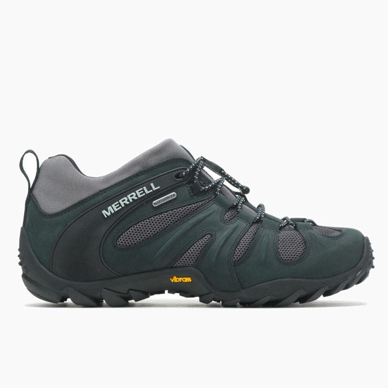 Merrell J034177 Men's Chameleon 8 Stretch WP Black/Grey