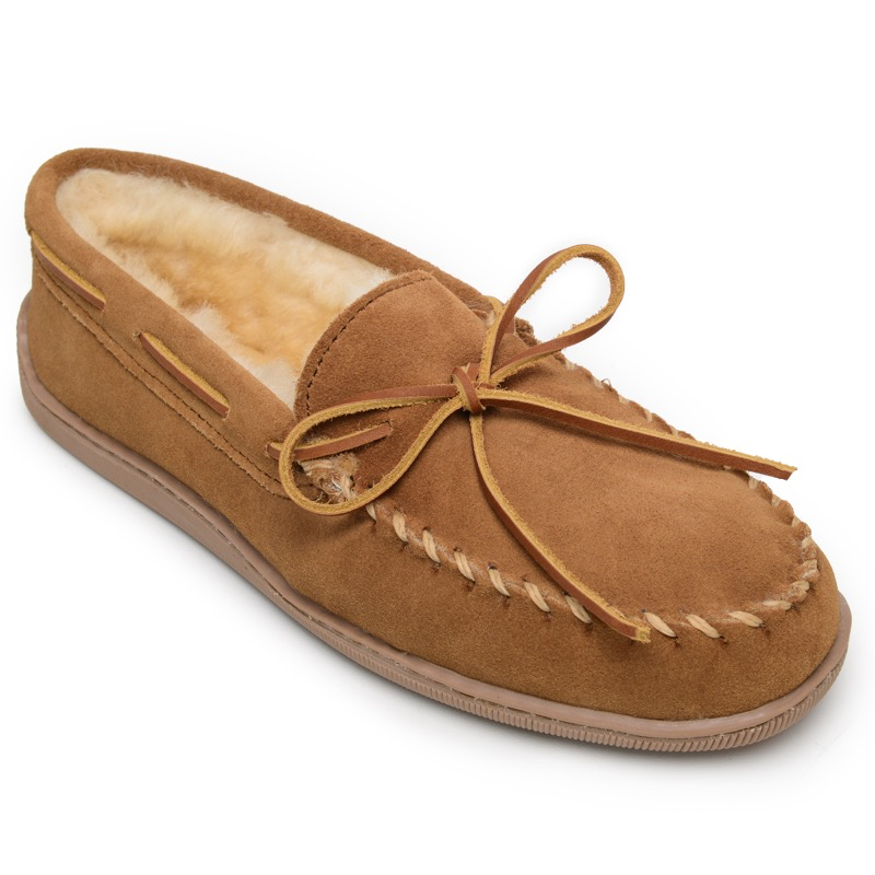 Minnetonka 3741 Ms Sheepskin Hardsole
