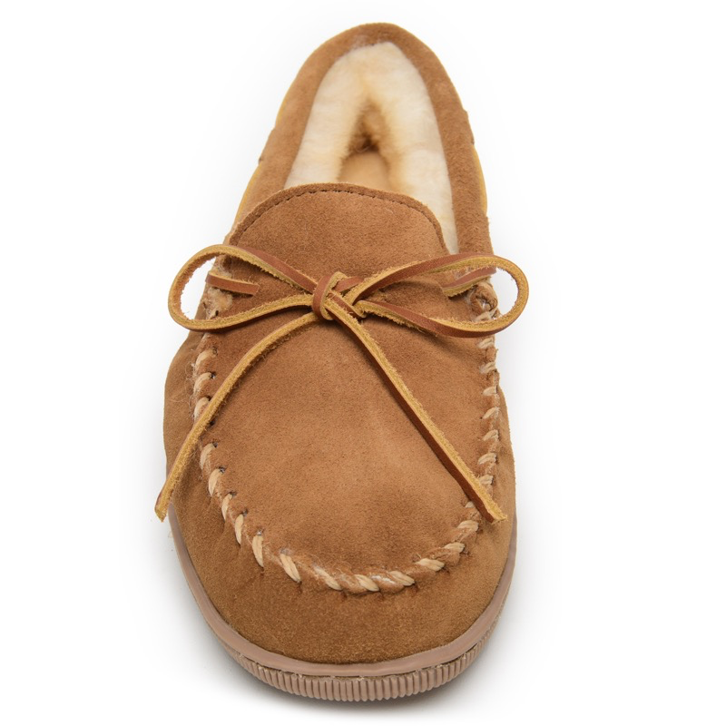 Minnetonka 3741 Ms Sheepskin Hardsole
