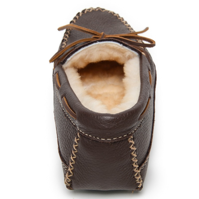 Minnetonka 3752 Men's Sheepskin Moose