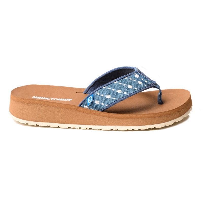 Minnetonka 535466 Hedy 2.0 Light Blue Denim