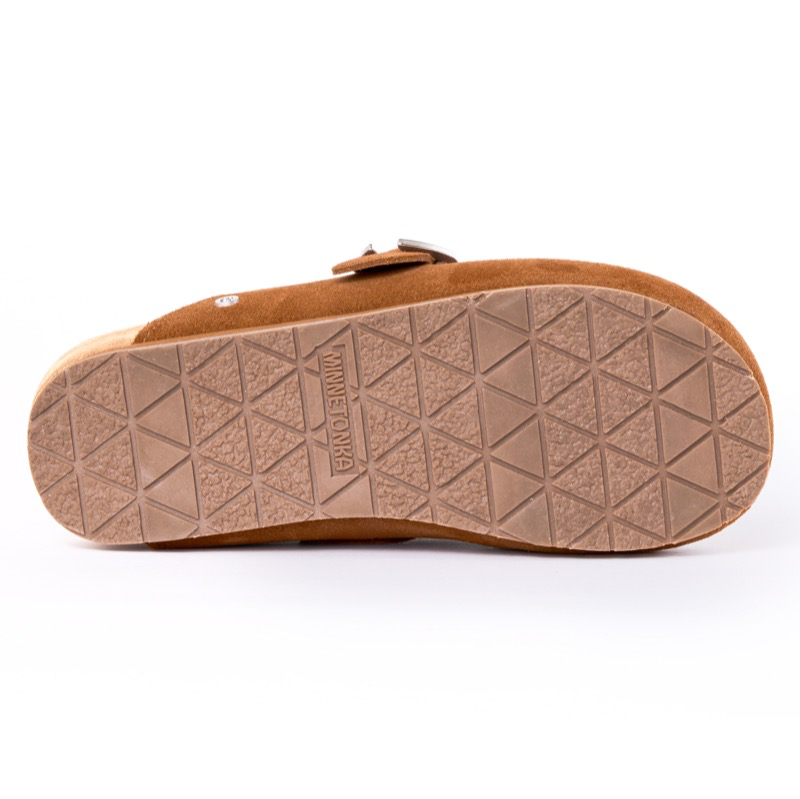 Minnetonka 6000901 Brown Buckle Clog