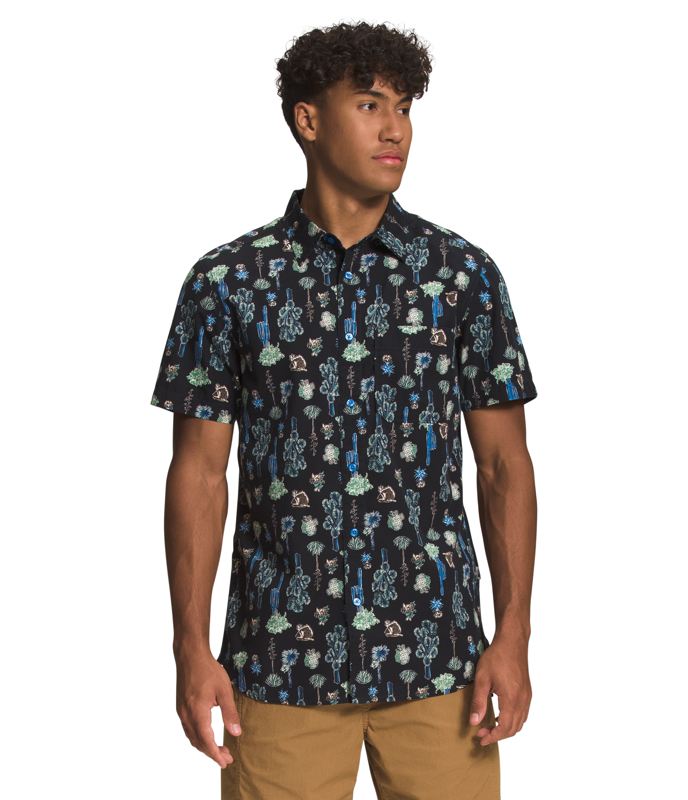 North Face NF0A55ND Ms S/S Baytrail Pattern Shirt