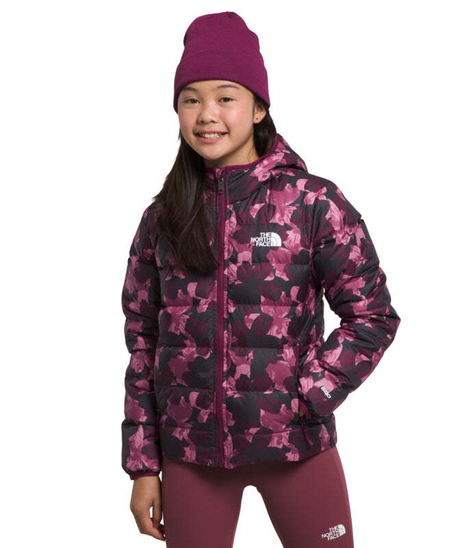 The North Face NF0A84N6 Girl's Reversible North Down Hooded Jacket