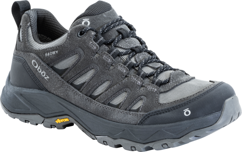 Oboz 76701CH Mens Sawtooth Ascent LOW B-Dry - Charcoal