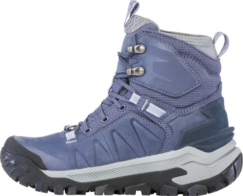 Oboz Women's Bangtail Mid Insulated - Blue Shadow - 83502BSH