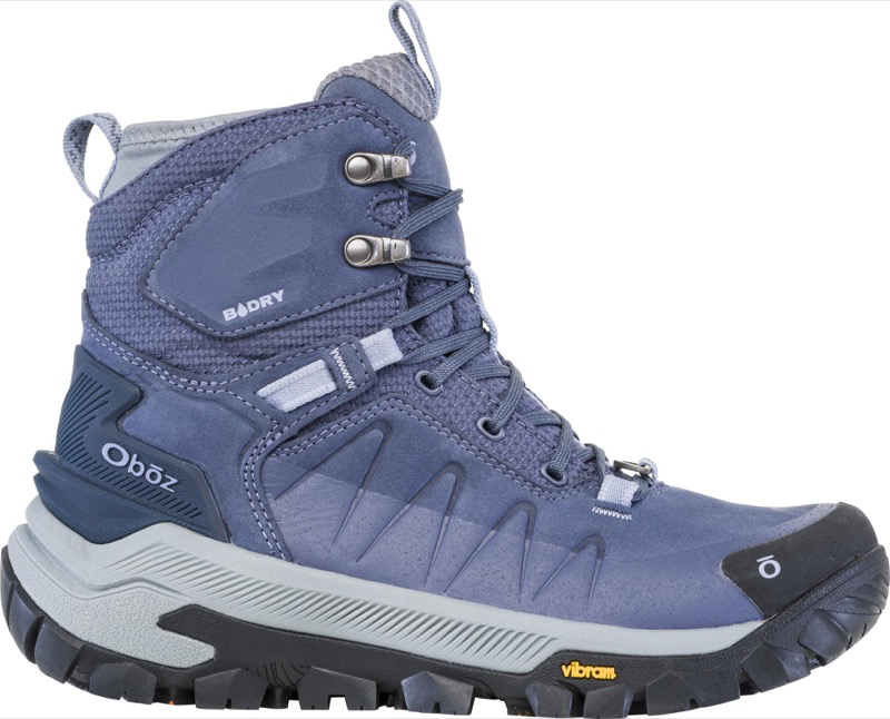 Oboz Women's Bangtail Mid Insulated - Blue Shadow - 83502BSH