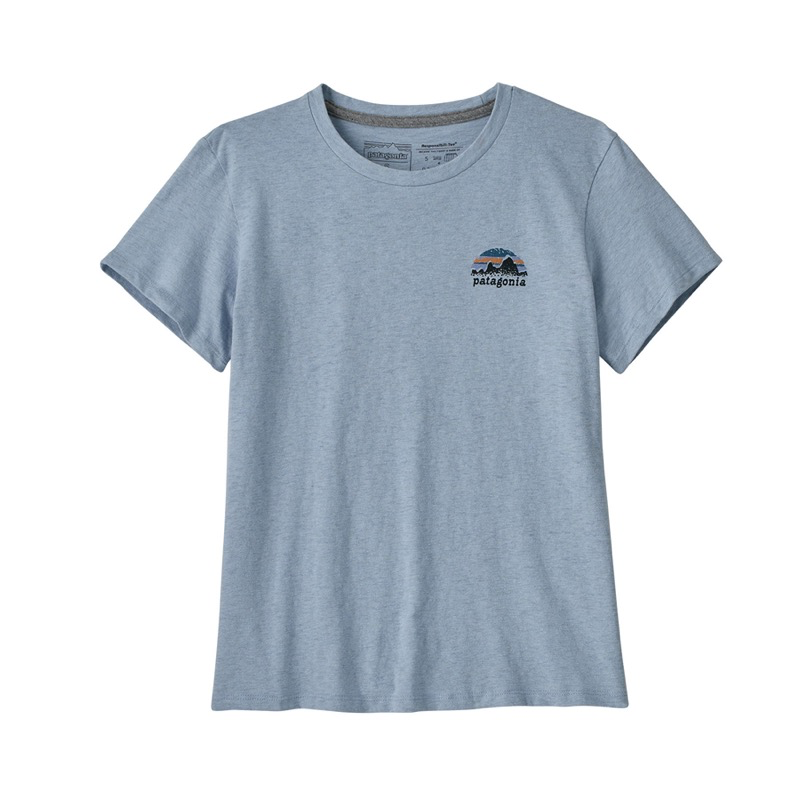 PAT-37684 W'S SKYLINE STENCIL RESP-TEE