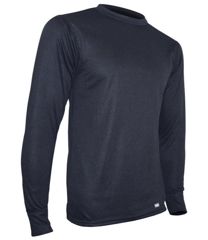 POL-2C11A MENS DBL BASELAYER CREW