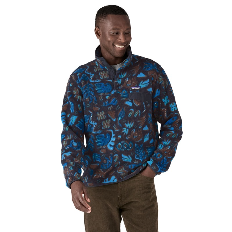 Patagonia 25551 Ms Light Weight Synchilla  Snap-T pullover