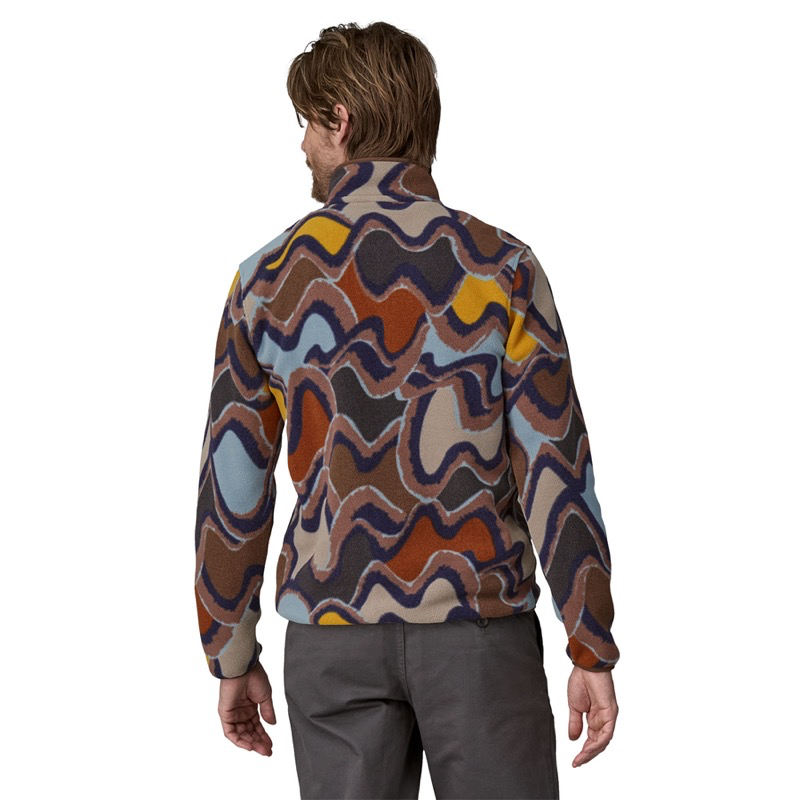 Patagonia 25551 Ms Light Weight Synchilla  Snap-T pullover